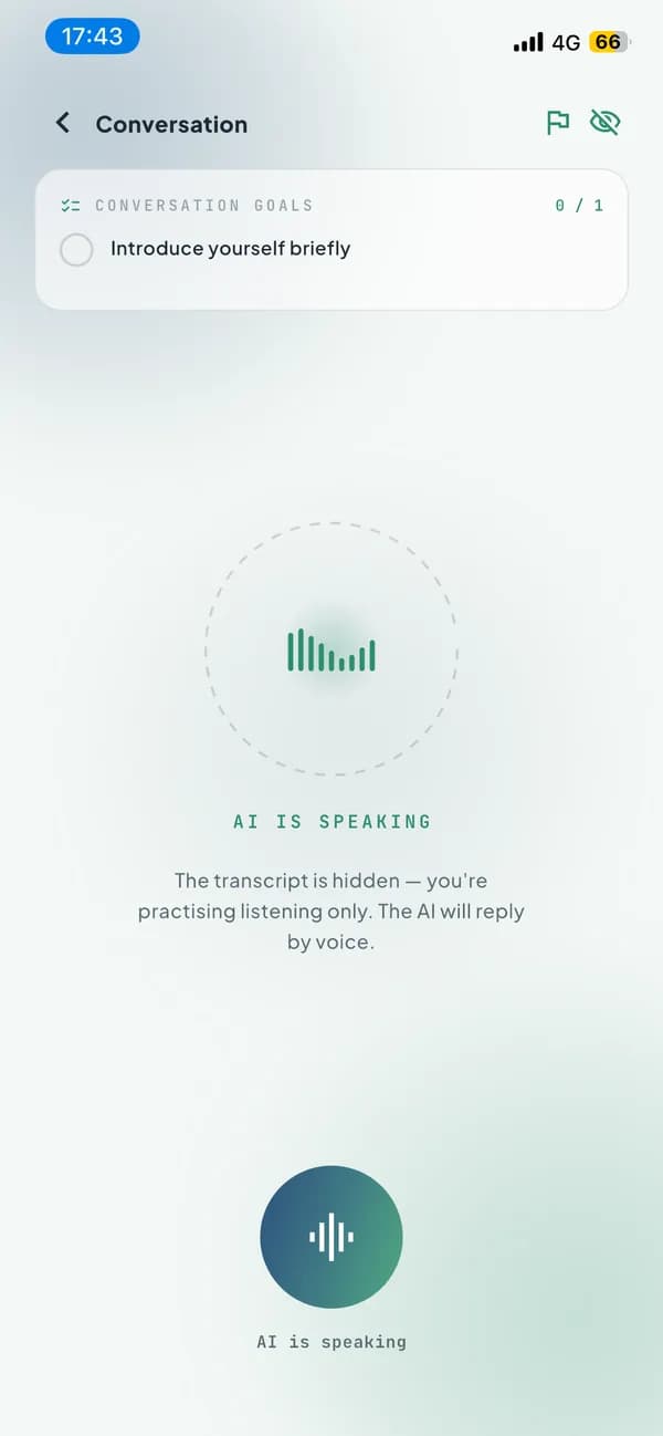 Less reading, more listening